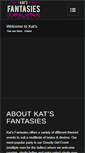 Mobile Screenshot of katsfantasies.com